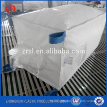 PP Big Bag U-Panel / pp große Tasche 1 Tonne 1,5 Tonnen, pp gewebt Schüttgutsack 1000kg für industrielle Material Sand Zement Kalk, etc.